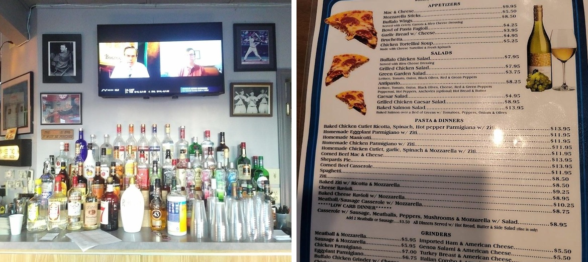 McBrides Restaurant Menu